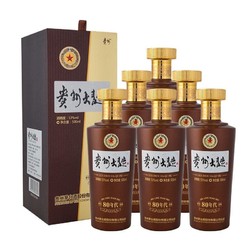 MOUTAI 茅台 贵州大曲 80年代 53%vol 酱香型白酒 500ml*6瓶电商卖多少钱？