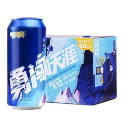 SNOWBEER 雪花 啤酒勇闯天涯8度500ml*12罐整箱易拉罐包邮市场价多少钱？