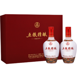 WULIANGYE 五粮液 五粮精酿中国风  52度浓香型白酒 500ml*2瓶包邮价多少钱？