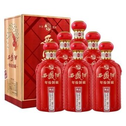 西凤酒 年份封藏 藏品 52%vol 凤香型白酒 500ml*6瓶 整箱装电商卖多少钱？