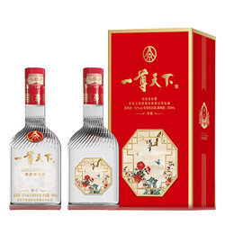 WULIANGYE 五粮液 股份出品 一尊天下 浓香型白酒52度 端午节送礼酒 500ml*2瓶装电商补贴价多少钱？