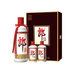 LANGJIU 郎酒 [端午送礼]郎牌郎酒子母郎礼盒装53度酱香型白酒 500ml 100ml*2行情价多少