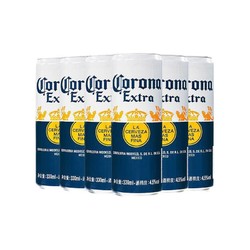 Corona 科罗娜 特级啤酒 330ml*6听电商补贴价多少钱？