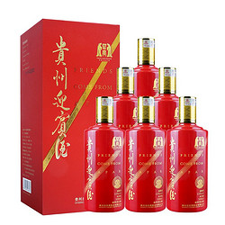 MOUTAI 茅台 贵州53度酱香型白酒500ml*6瓶 贵州迎宾酒窖藏2012婚庆送礼价格多少钱？