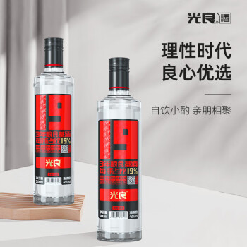 42度光良 数据瓶 19系列 42度 500ml*6瓶 整箱装 浓香型 光瓶白酒最终到手价多少钱？