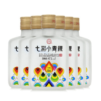 45度崑崙泉青海互助七彩小青稞45度150ml清香型青稞酒 150ml*6瓶最终到手价多少钱？