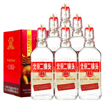 42度永丰牌北京二锅头出口小方瓶红标清香型口粮酒42度500ml*6瓶礼盒装电商补贴价多少钱？