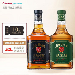 JIM BEAM 金宾 黑麦700ml 金宾黑牌700ml包邮价多少钱？