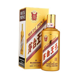 MOUTAI 茅台 金王子酒 53%vol 酱香型白酒 500ml 单瓶装价格多少钱？