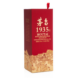 MOUTAI 茅台 1935 53%vol 酱香型白酒 500ml 单瓶装拼团价多少钱？