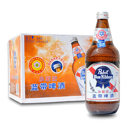 Blue Ribbon 蓝带 小蓝王 啤酒640ml*12瓶 整箱原箱正品 京东配送 大瓶经典啤酒价格多少钱？