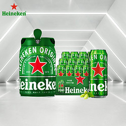 Heineken 喜力 经典铁金刚5L桶   经典啤酒500ml*12价格多少钱？