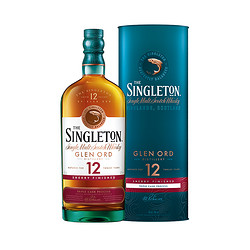 THE SINGLETON 苏格登 12年 雪莉版 单一麦芽 苏格兰威士忌 700ml 单瓶装行情价多少