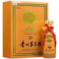 MOUTAI 茅台 三十年陈酿收藏酱香型白酒SC贵州茅台酒宴请53度500ml价格多少钱？