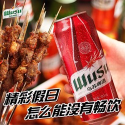 WUSU 乌苏啤酒 500ml*12罐装酒吧一整箱啤酒整箱品牌清仓秒杀批发价多少钱？