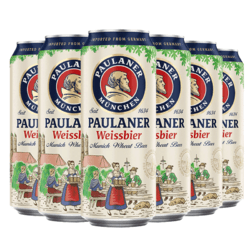 PAULANER 保拉纳 小麦白啤酒 500ml*5听包邮价多少钱？