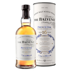 THE BALVENIE 百富 苏格兰百富16年法国橡木桶700ml  苏格兰威士忌 原装进口洋酒 宝树行拼团价多少钱？