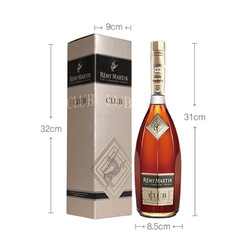 RÉMY MARTIN 人头马 CLUB 干邑白兰地 700ml 礼盒装拼团价多少钱？