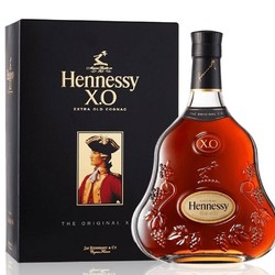 Hennessy 轩尼诗 葡萄原汁白兰地 40%vol 700ml/瓶电商卖多少钱？