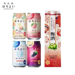 HOROYOI 和乐怡 预调酒350ml*4罐装 & 三得利梅酒2000ml最终到手价多少钱？