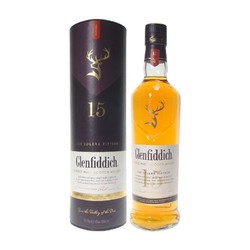 Glenfiddich 格兰菲迪 15年 苏格兰 单一麦芽威士忌 40%vol 700ml电商卖多少钱？