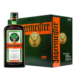 Jagermeister 野格 Jagerneister）利口酒 力娇酒 配制酒网红酒 野格500ml*6瓶批发价多少钱？