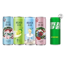 RIO 锐澳 鸡尾酒限定山茶花青提草莓荔枝组合6罐*330ml低度果酒批发价格多少钱？