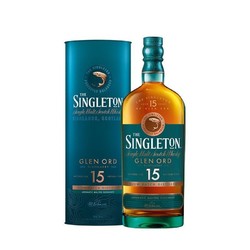 THE SINGLETON 正品行货 苏格登15年 苏格兰高地产区单一麦芽威士忌700ml行情价多少