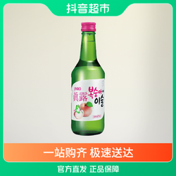 真露清酒/烧酒桃子味360ml×1瓶果味酒低度微醺利口预调鸡尾酒电商卖多少钱？