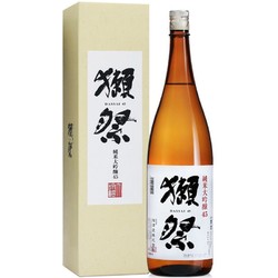 DASSAI 獭祭 日本原装进口 纯米大吟酿 清酒 45 四割五分 1.8L 带盒批发价多少钱？