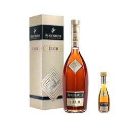 RÉMY MARTIN 人头马 洋酒CLUB 500ml 干邑白兰地 法国 正品行货带码 下单赠酒版价格多少钱？