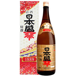 Nihonsakari 日本盛 特选本酿造清酒1.8L日本进口洋酒辛口清酒礼盒装包邮价多少钱？