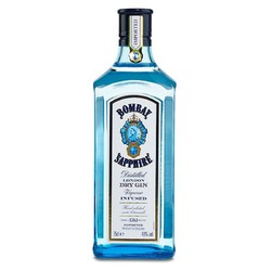 BOMBAY 孟买 蓝宝石 40%vol 金酒 750ml电商卖多少钱？