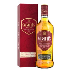 Grant's 格兰 苏格兰 调和威士忌 40%vol 700ml电商卖多少钱？