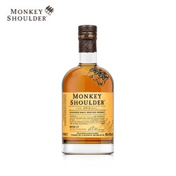 Monkey Shoulder 三只猴子 洋酒调配麦芽苏格兰威士忌500ml 轰趴聚会调配基酒价格多少钱？