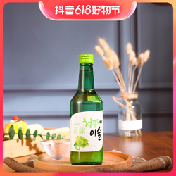 Jinro 真露 烧酒青葡萄味果味360ml×1瓶拼团价多少钱？