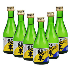 HAKUTSURU SAKE 白鹤 日本原装进口 白鹤牌淡丽纯米清酒300ml*6瓶  纯米酒市场价多少钱？