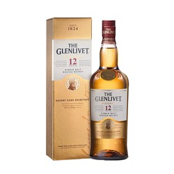 THE GLENLIVET 格兰威特 12年 单一麦芽苏格兰威士忌 40%vol 700ml拼团价多少钱？