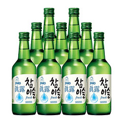 Jinro 真露 韩国进口烧酒16.5°竹炭酒 360ml*20瓶 整箱装行情价多少