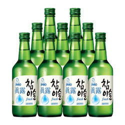 Jinro 真露 韩国进口烧酒16.5°竹炭酒 360ml*20瓶 整箱装最终到手价多少钱？