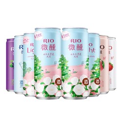 RIO 锐澳 山茶花微醺3度预调鸡尾酒330ml*8电商补贴价多少钱？