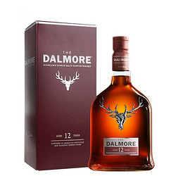 THE DALMORE 大摩 12年 单一麦芽 苏格兰威士忌 40%vol 700ml 礼盒装包邮价多少钱？