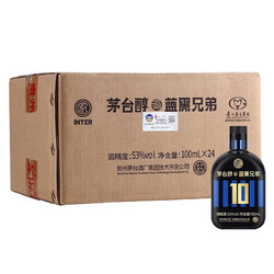 MOUTAI 茅台 53度酱香型白酒 茅台醇 国米 100ml*24瓶市场价多少钱？