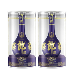 LANGJIU 郎酒 青花郎酒 天宝洞藏 陈酿 53%vol 酱香型白酒 500ml*2瓶 双支装市场价多少钱？