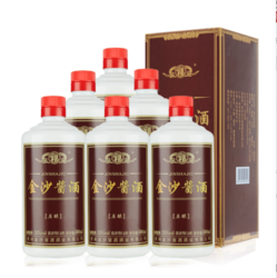 JINSHA 金沙 原酿酱香型白酒 53度 500ML*6行情价多少