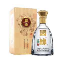 今世缘 国缘对开 42%vol 柔雅型白酒 500ml 单瓶装电商卖多少钱？