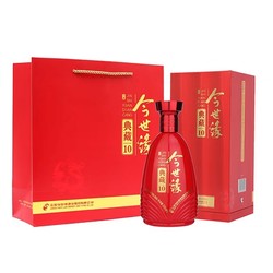 今世缘 典藏10 42%vol 浓香型白酒 500ml 单瓶装包邮价多少钱？