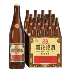 SNOWBEER 雪花 啤酒经典沈阳老雪花闷倒驴12度640ML*12瓶香醇经典拉格啤酒拼团价多少钱？