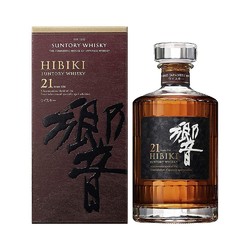 SUNTORY 三得利 HIBIKI 響 21年 调和型 日本威士忌 43% 700ml 单瓶装市场价多少钱？