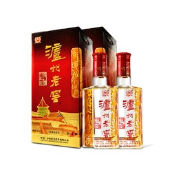 泸州老窖 LUZHOULAOJIAO）六年窖头曲 浓香型白酒52度500ml2瓶 瑞兔呈祥礼盒 节日送礼包邮价多少钱？